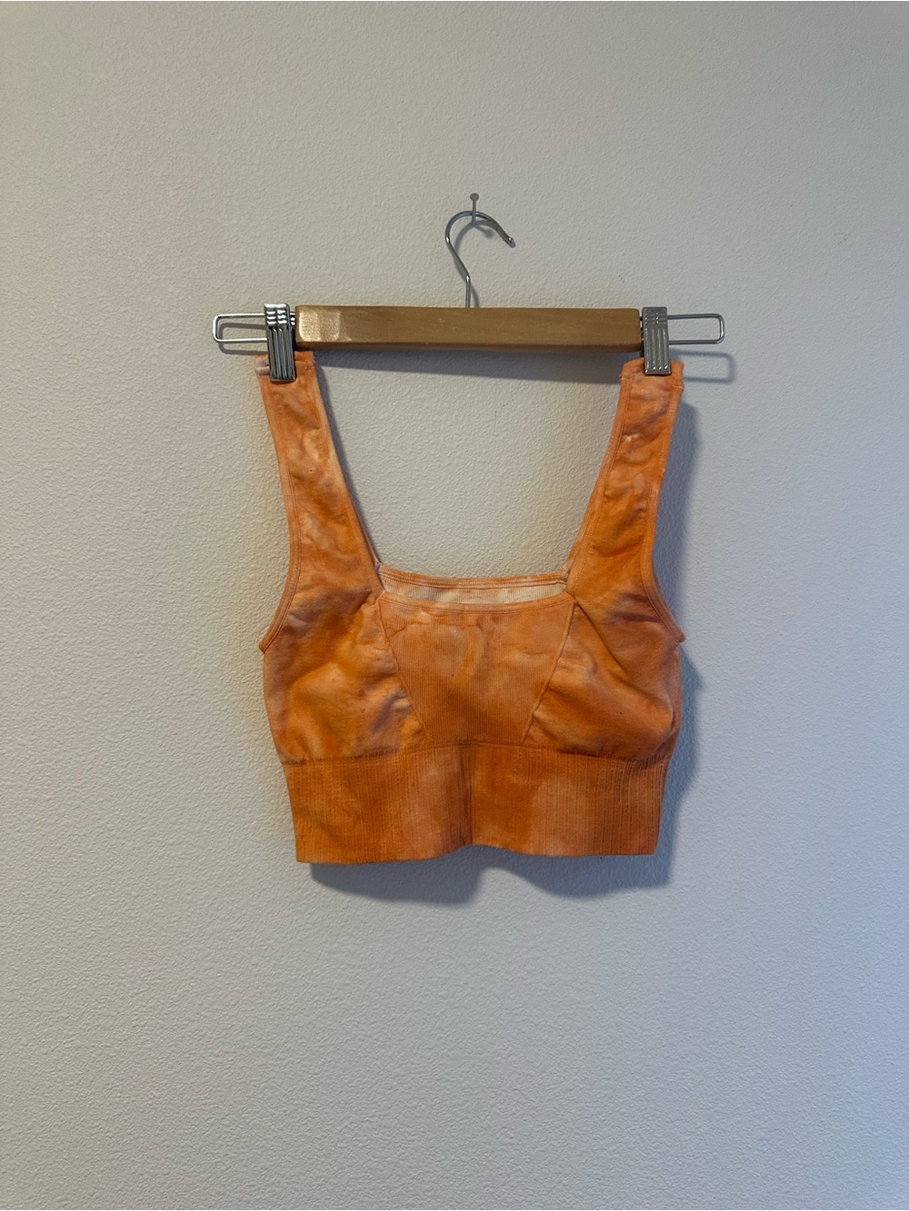 Free People Orange Tie-Dye Bralette - Picture 2 of 4